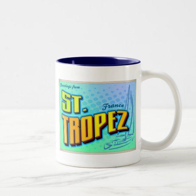 TASSE 2 COULEURS ST TROPEZ (Droit)