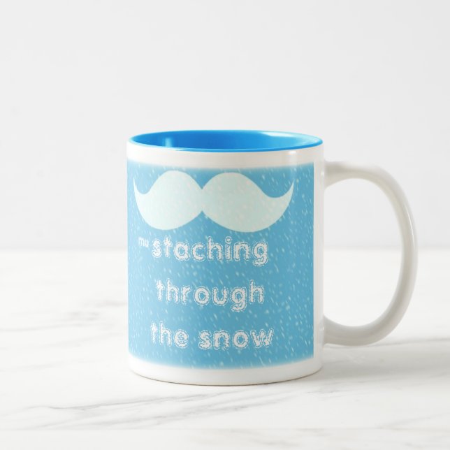 Tasse 2 Couleurs 'Staching par la neige (Droit)