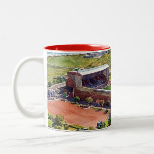 Tasse 2 Couleurs Stade historique de Pittodrie Aberdeen