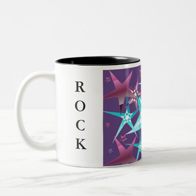Tasse 2 Couleurs Star du Rock (Gauche)