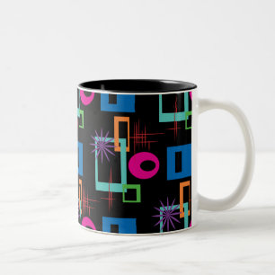 Tasse 2 Couleurs Starburst Geometric