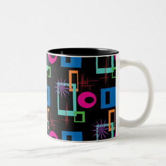 Tasse 2 Couleurs Starburst Geometric