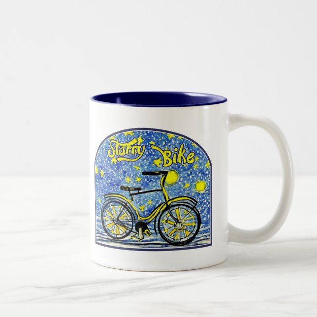 Tasse 2 Couleurs Starry Bike (Droit)