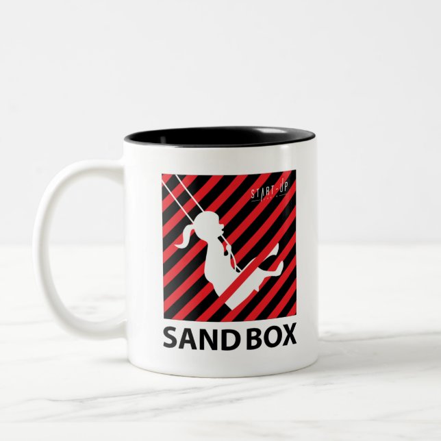 Tasse 2 Couleurs Start Up Kdrama - Logo Sandbox (Gauche)