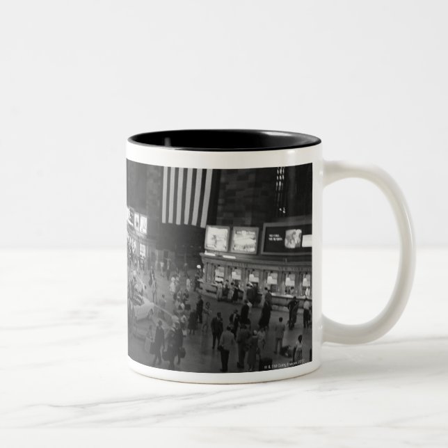 Tasse 2 Couleurs Station centrale grande (Droit)