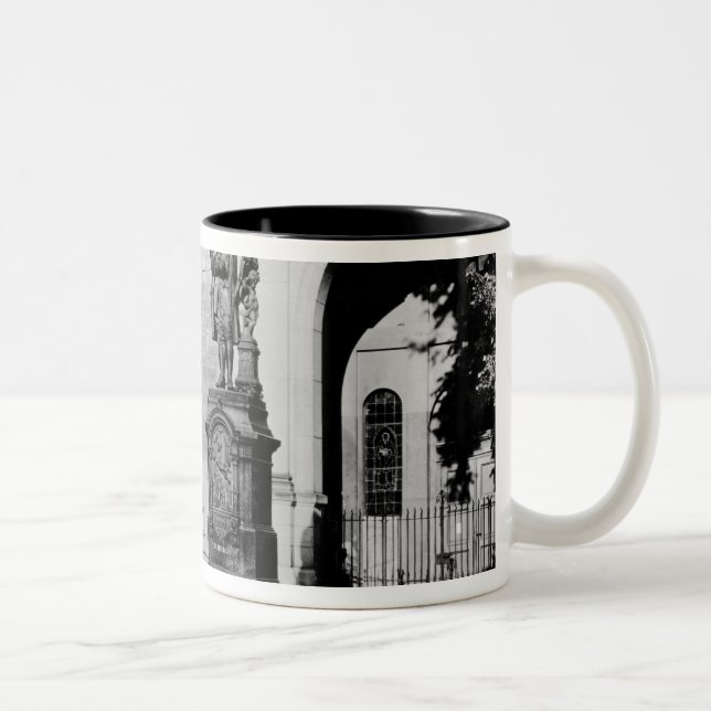 Tasse 2 Couleurs Statue de Johann Sebastian Bach (Droit)