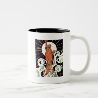 Tasse 2 Couleurs Statue de la liberté