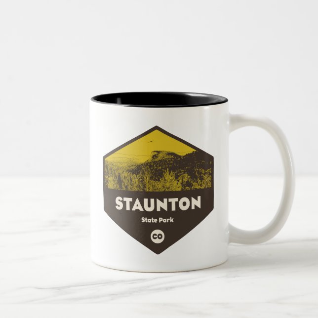 Tasse 2 Couleurs Staunton State Park Colorado (Droit)
