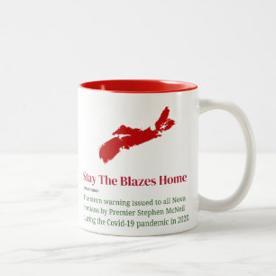 Tasse 2 Couleurs Stay the Blazes Home Holiday Edition