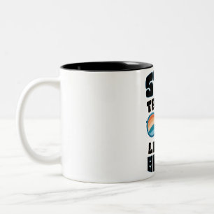 Tasse 2 Couleurs Stay Trippy Little Hippie - Retro Psychedelic Desi