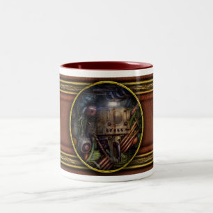 Tasse 2 Couleurs Steampunk - Naval - La station de communication