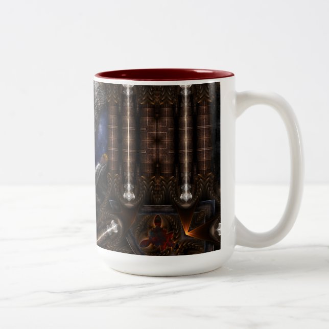 Tasse 2 Couleurs Steampunk Visions (Droit)