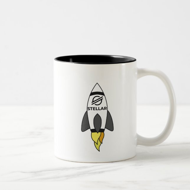 Tasse 2 Couleurs Stellar À La Rocket Lune (Droit)