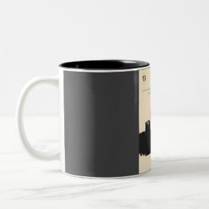 Tasse 2 Couleurs Stonehenge Poster de voyage de couverture de livre