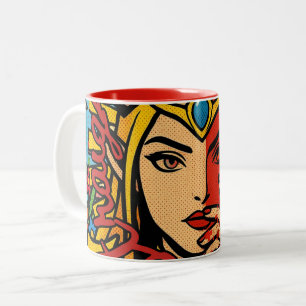 Tasse 2 Couleurs Straight Outta Irkalla Amour et Rage