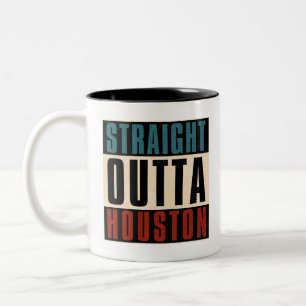 Tasse 2 Couleurs Stright Outta Houston Texas TX USA