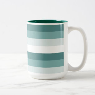 Tasse 2 Couleurs Stripes de brise marine