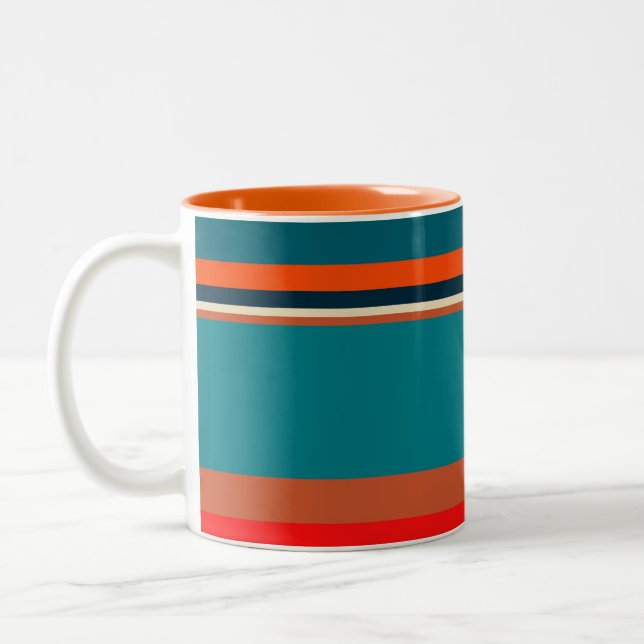 Tasse 2 Couleurs Stripes du sud-ouest 29 (Gauche)