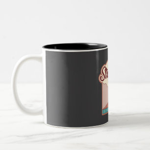 Tasse 2 Couleurs Stromboli � Sicile, Italie