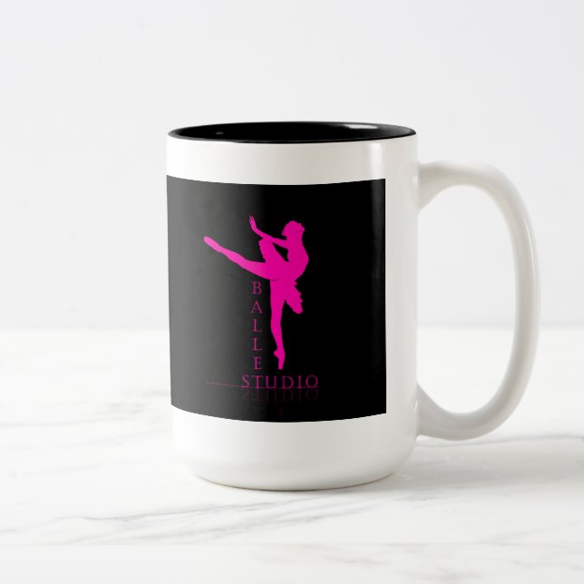 Tasse 2 Couleurs Studio De Ballet - Mug, Coupe (Droit)
