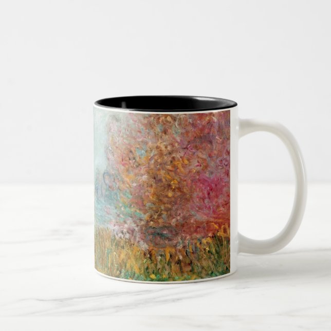 Tasse 2 Couleurs Studio de bateau de Claude Monet | sur la Seine (Droit)