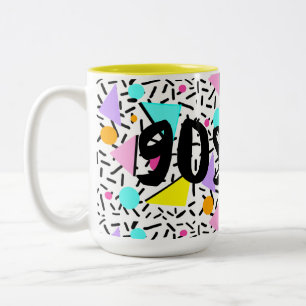 Tasse 2 Couleurs style années 90