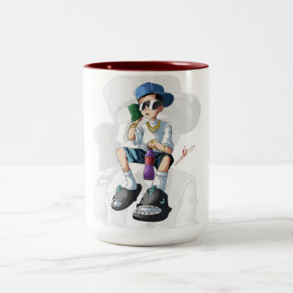 Tasse 2 Couleurs Style de rue hip hop cool – Musique urbaine