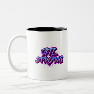Tasse 2 Couleurs Style Graffiti ATL Strong