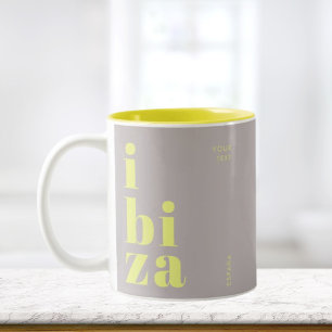 Tasse 2 Couleurs Style Ibiza Espagne