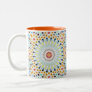 Tasse 2 Couleurs Style Marocain vintage