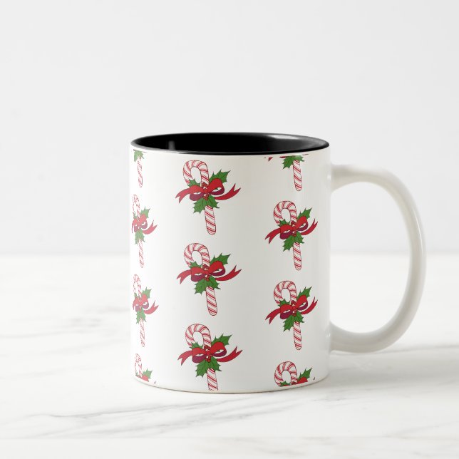 Tasse 2 Couleurs Sucre de canne Noël (Droit)