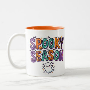 Tasse 2 Couleurs Sucreries chauves-souris fantômes Halloween Saison