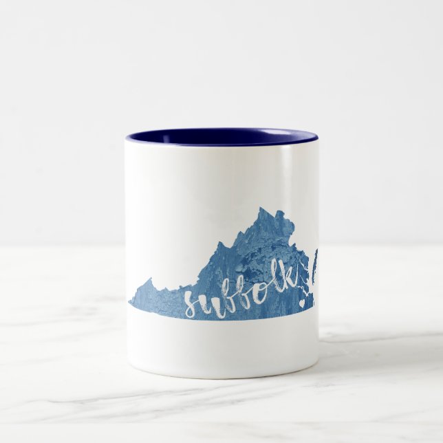 Tasse 2 Couleurs Suffolk Virginia Wood Grain (Centre)