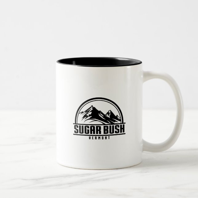 Tasse 2 Couleurs Sugarbush Vermont (Droit)