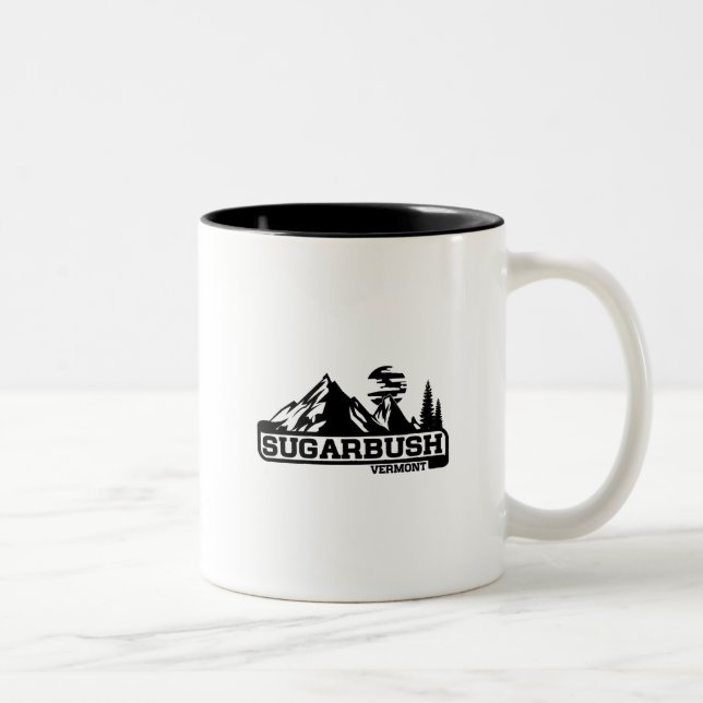 Tasse 2 Couleurs Sugarbush Vermont (Droit)