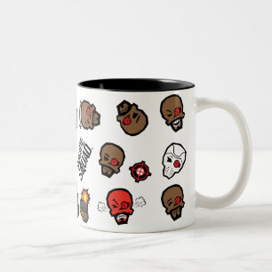 Tasse 2 Couleurs Suicide Squad   Deadshot Emoji Pattern