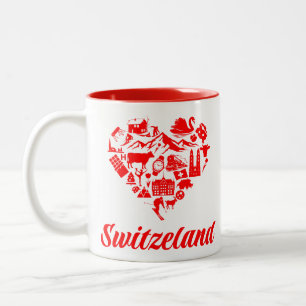 Tasse 2 Couleurs Suisse