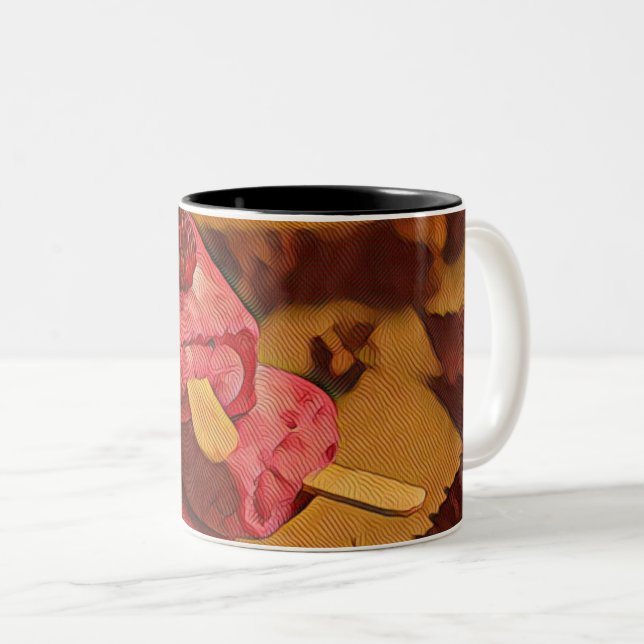 Tasse 2 Couleurs Summer ice cream lovers (Devant droit)