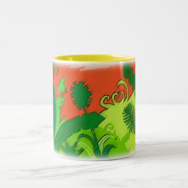 Tasse 2 Couleurs Sun tropical (Centre)
