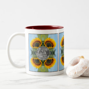 Tasse 2 Couleurs Sunflower In Sunshine Créez votre propre photo