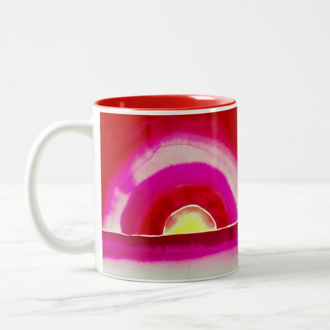 Tasse 2 Couleurs Sunrise, Georgia O'Keeffe, (Gauche)