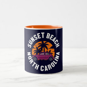 Tasse 2 Couleurs Sunset Beach, Caroline du Nord
