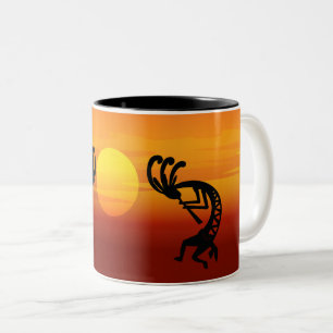 Tasse 2 Couleurs Sunset Kokopelli