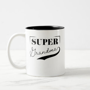 Tasse 2 Couleurs Super grand-mère