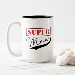 Tasse 2 Couleurs Super Maman