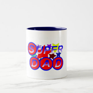 Tasse 2 Couleurs Super papa