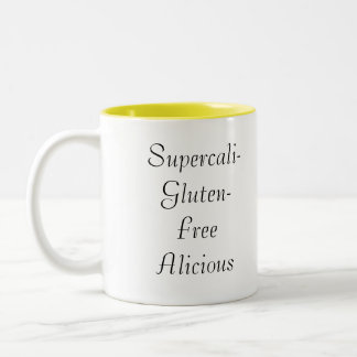 Tasse 2 Couleurs Supercali-Gluten-Libre-alicious