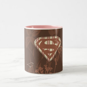 Tasse 2 Couleurs Supergirl Brown Bird