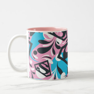 Tasse 2 Couleurs Supergirl Color Splash Swils Motif 6