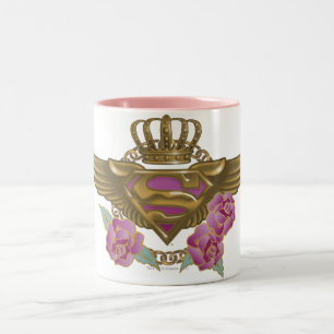 Tasse 2 Couleurs Supergirl Golden Wings